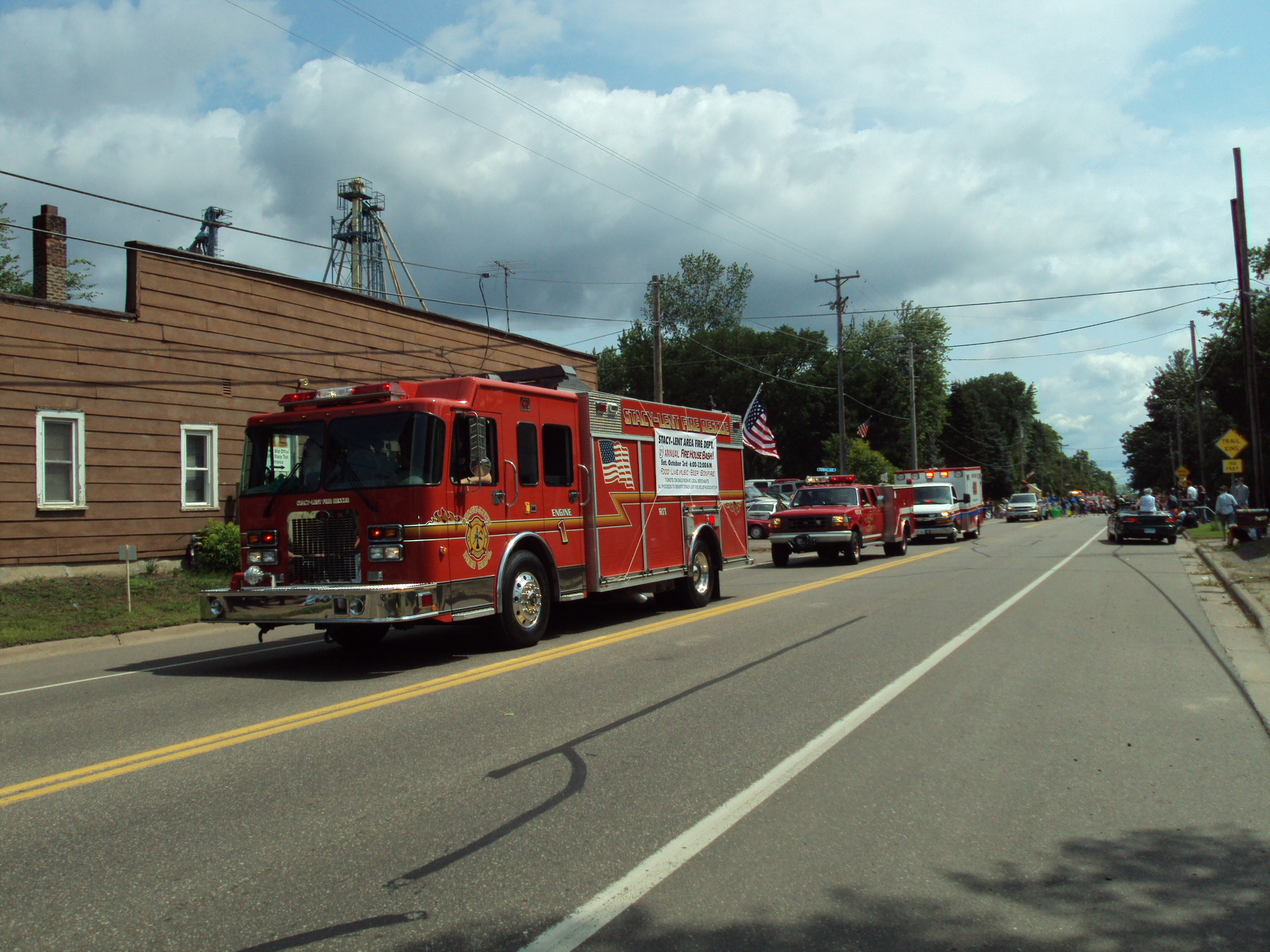 Stacy Daze Parade Stacy Lent Fire Station