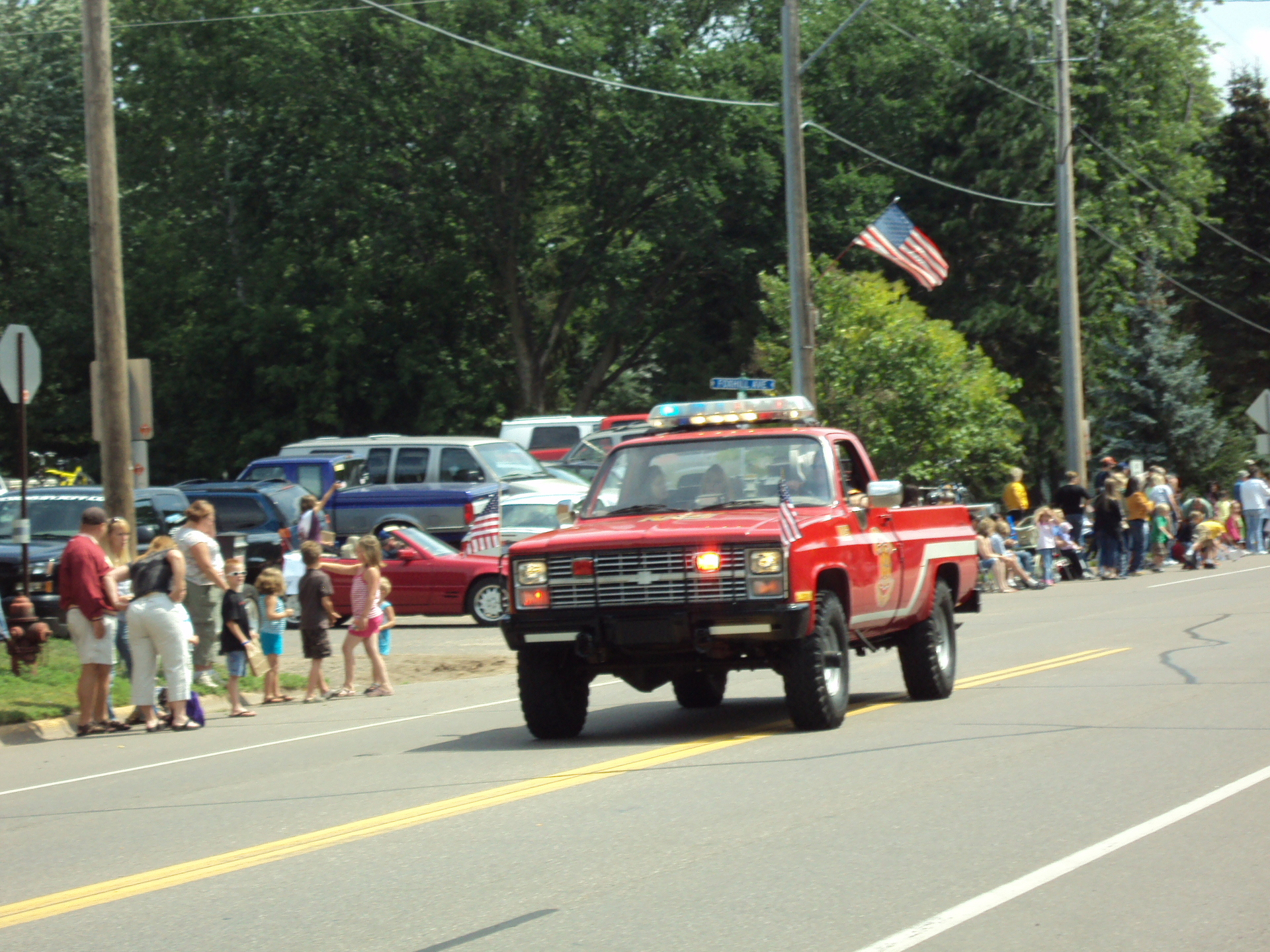 Stacy Daze Parade Stacy Lent Fire Station