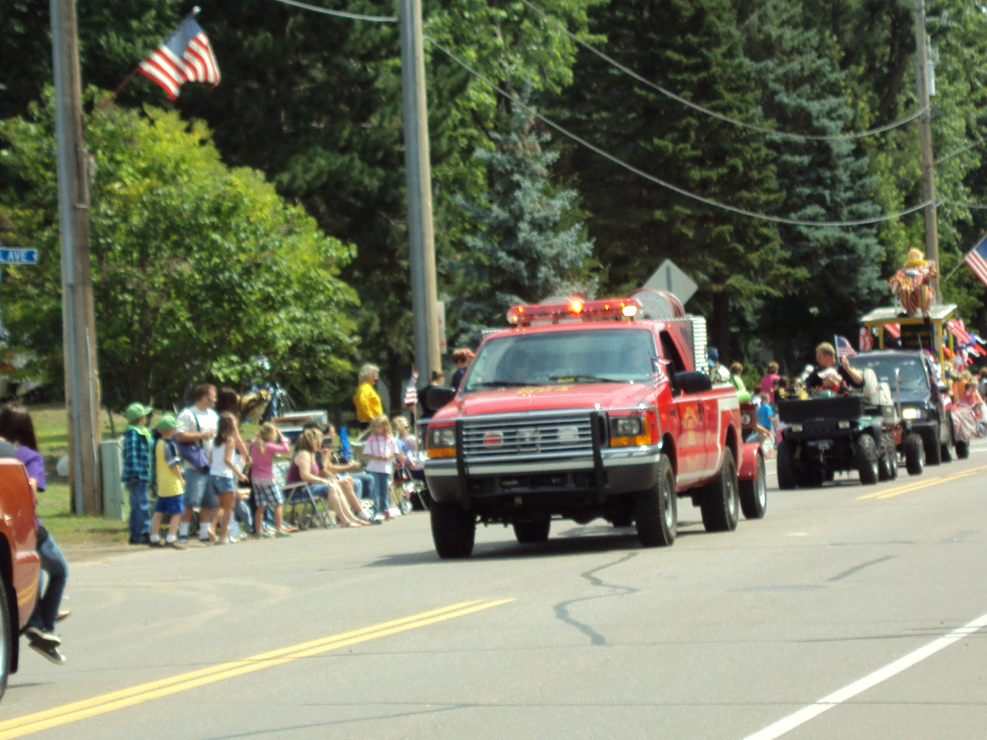 Stacy Daze Parade Stacy Lent Fire Station