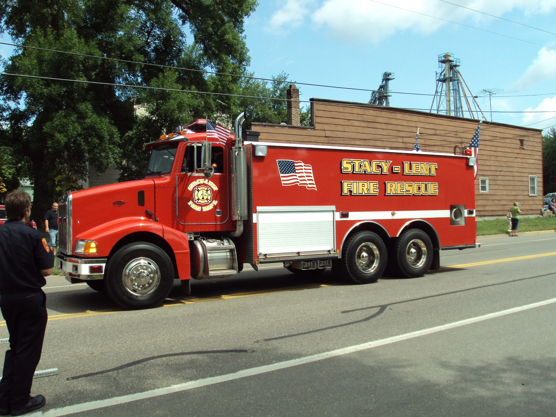 Stacy Daze Parade Stacy Lent Fire Station