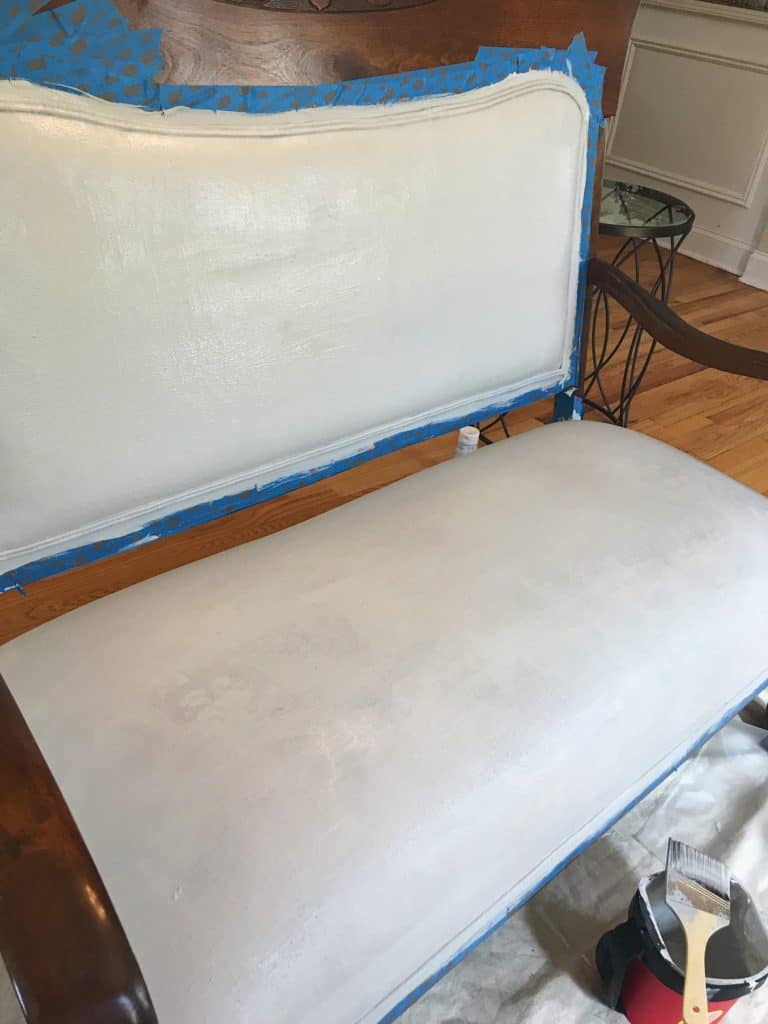 Painting Upholstery Fabric with Chalk Paint (It's Easier Than You Think