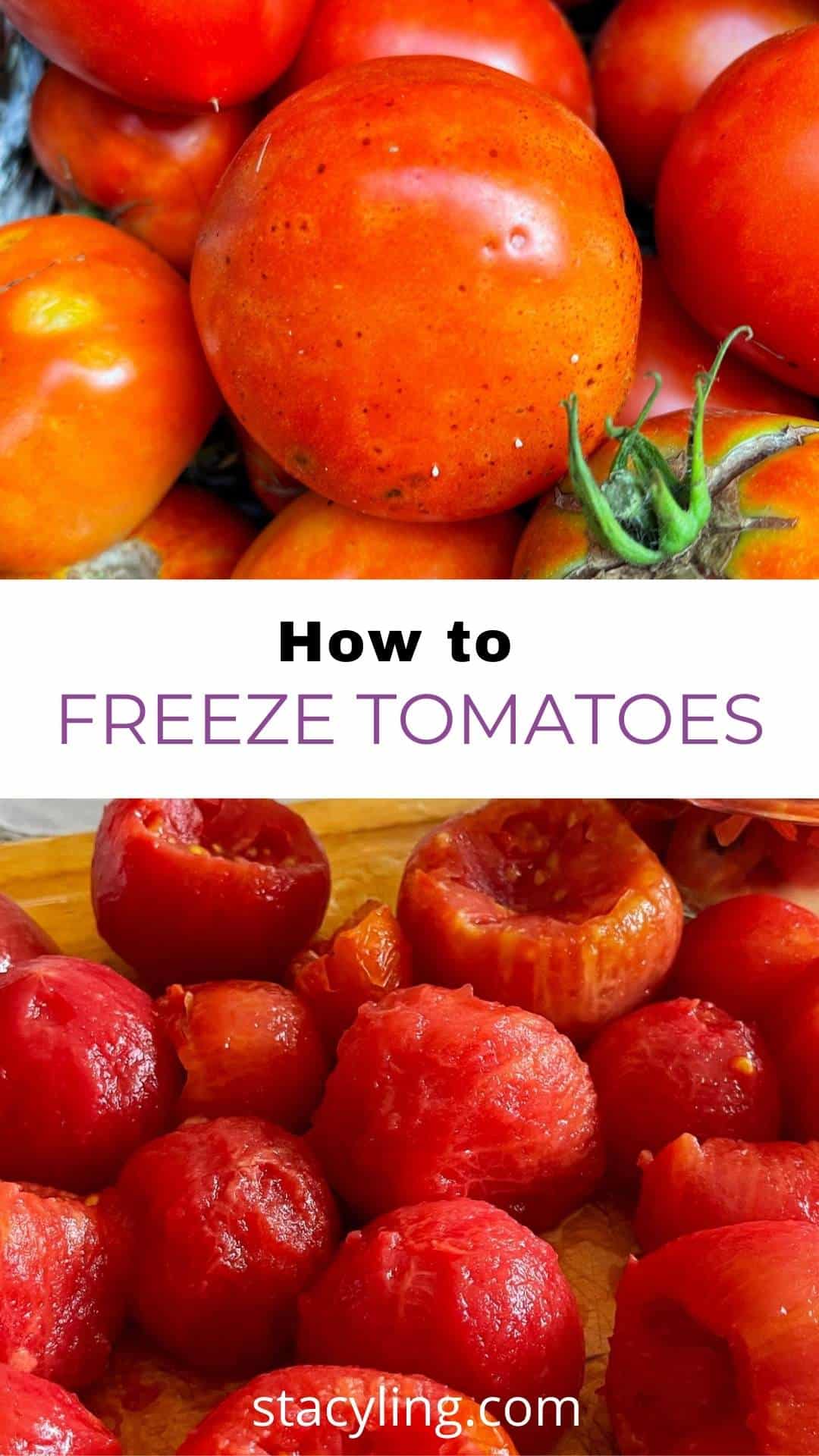 Freezing Tomatoes to Enjoy the Harvest YearRound Stacy Ling