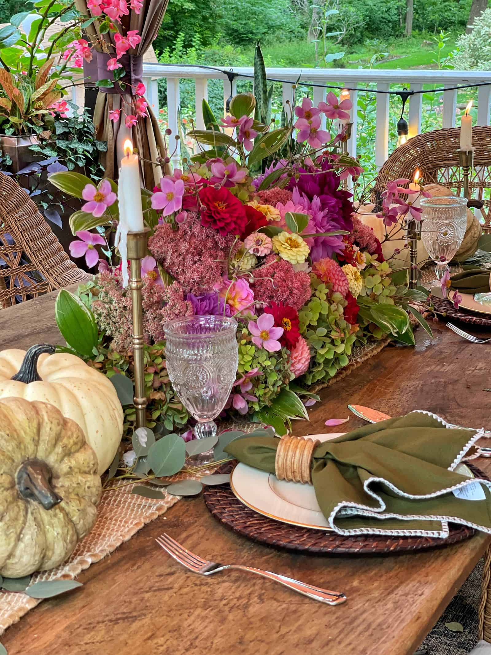 How to Set a Cozy Fall Harvest Table Stacy Ling