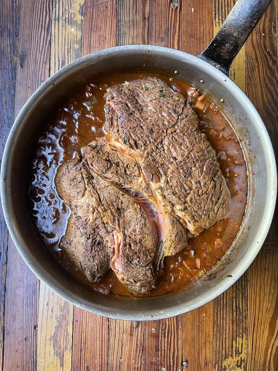 Braising Meat to Tender Perfection Red Wine Braised Venison Stacy Lyn Harris