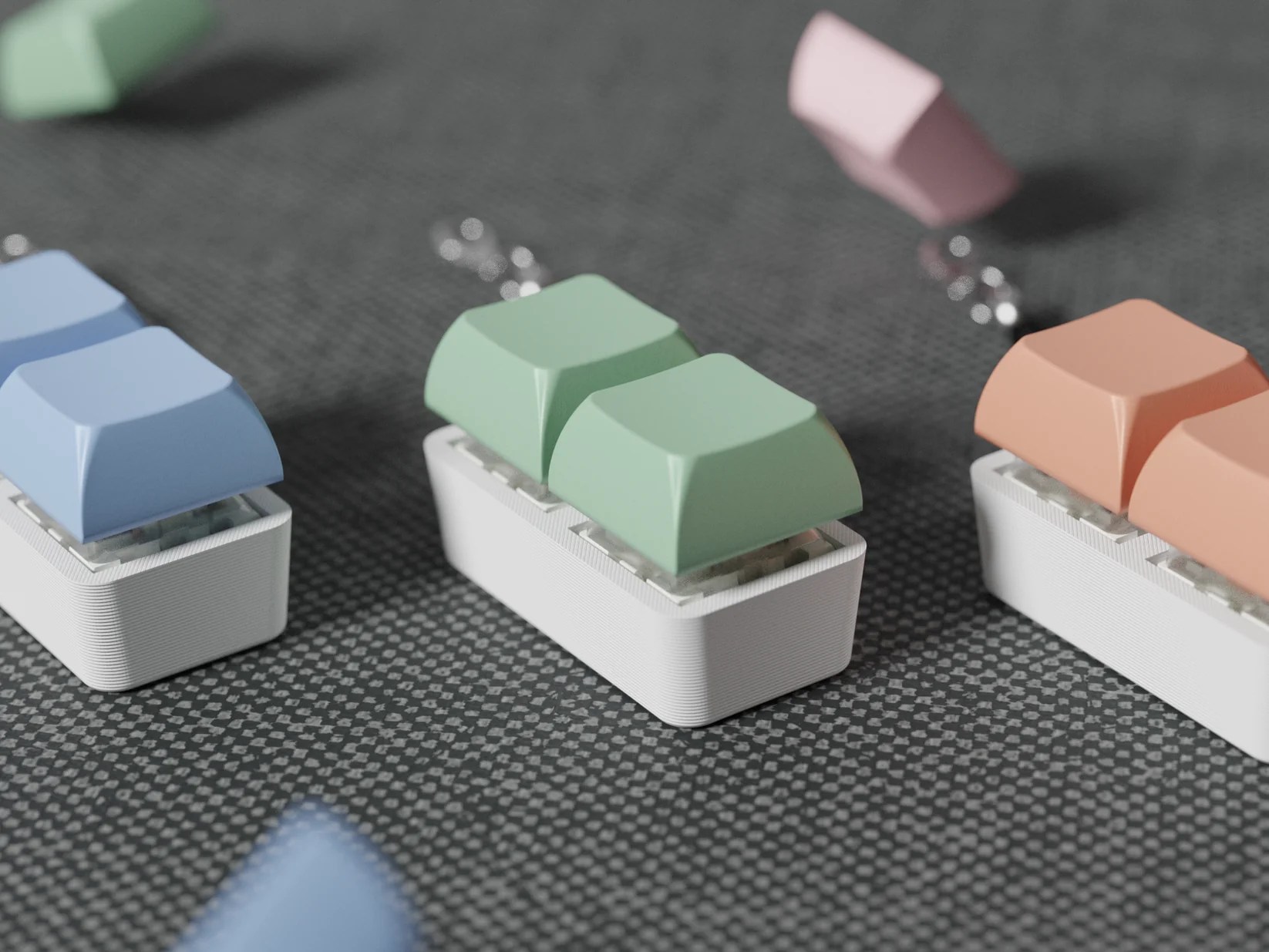 Keyboard Fidget 2 Keys Clear Click Stacys Sensory Solutions