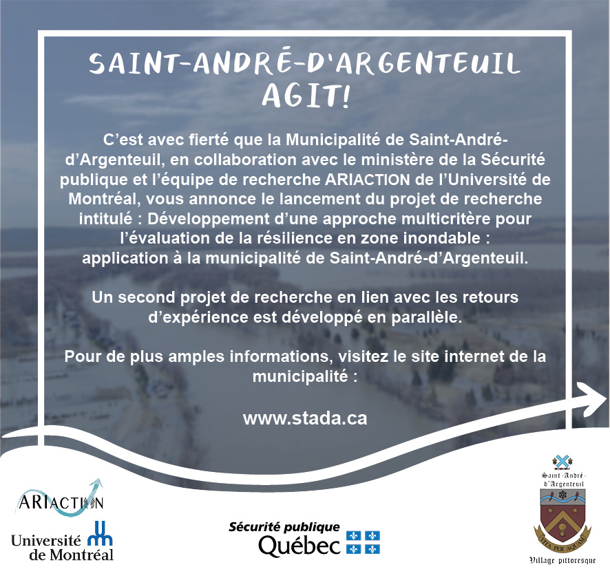 Projet AMERZI en zone inondable SaintAndréd'Argenteuil