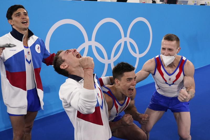Russian men win rare Olympic artistic gymnastics team gold Stad Al Doha