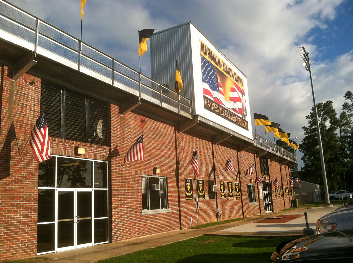 Red Franklin Memorial Stadium Haynesville, Louisiana