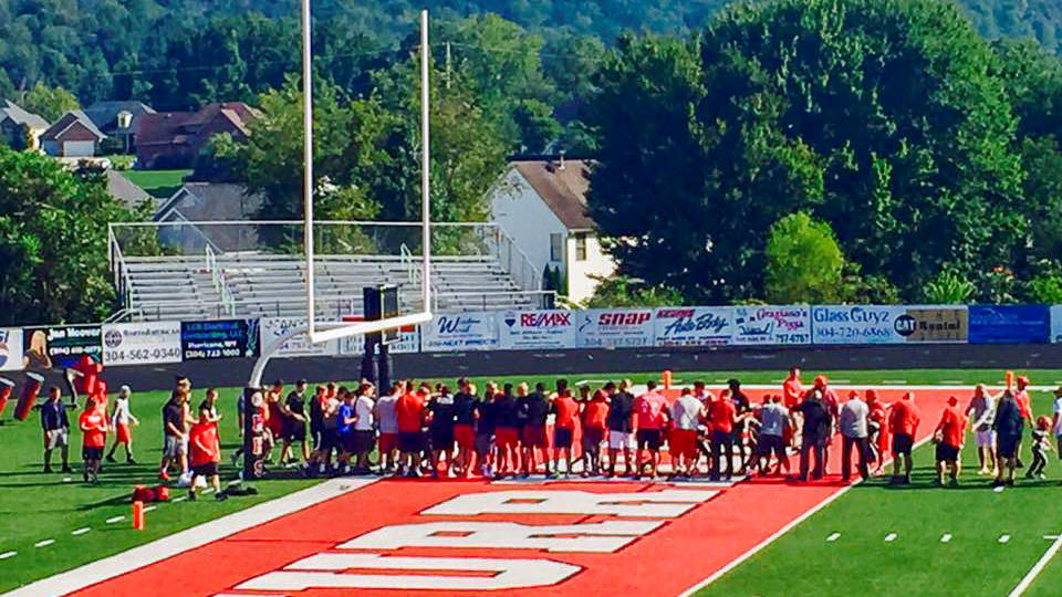 Redskins Stadium Hurricane, West Virginia