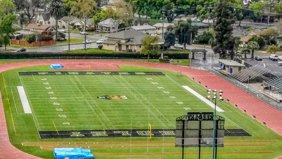 Reedley High School Field Reedley, California
