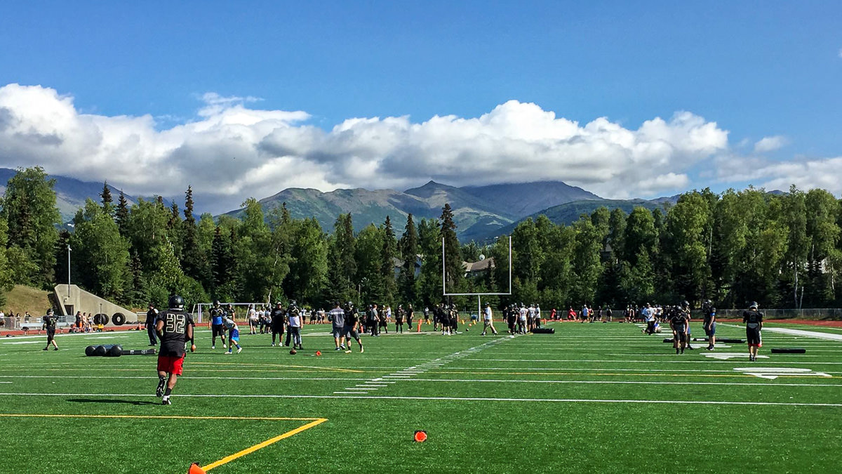 South Football Field Anchorage, Alaska