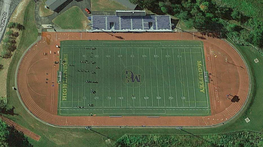 Mcguffey HS Stadium Claysville, Pennsylvania