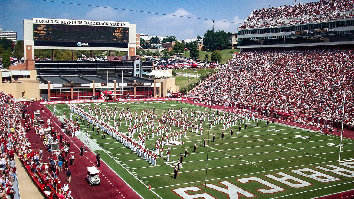 Donald W. Reynolds Razorback Stadium Fayetteville, Arkansas