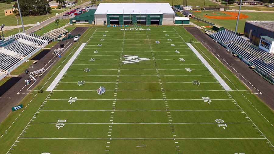 Willis "Convoy" Leslie Cotton Boll Stadium Monticello, Arkansas