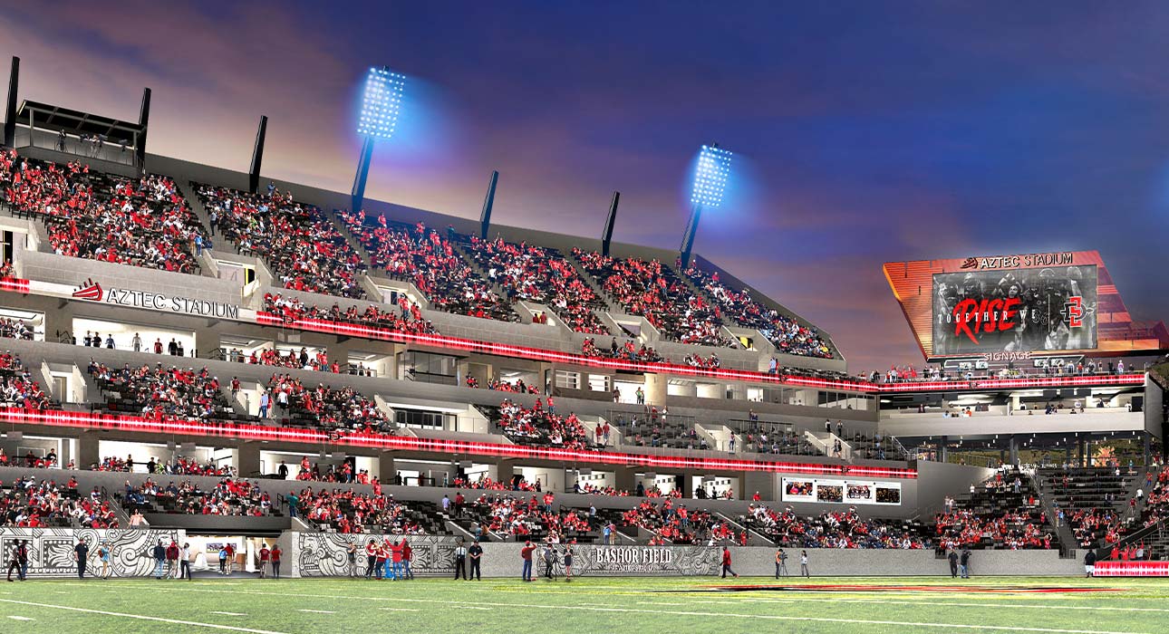 Design Aztec Stadium