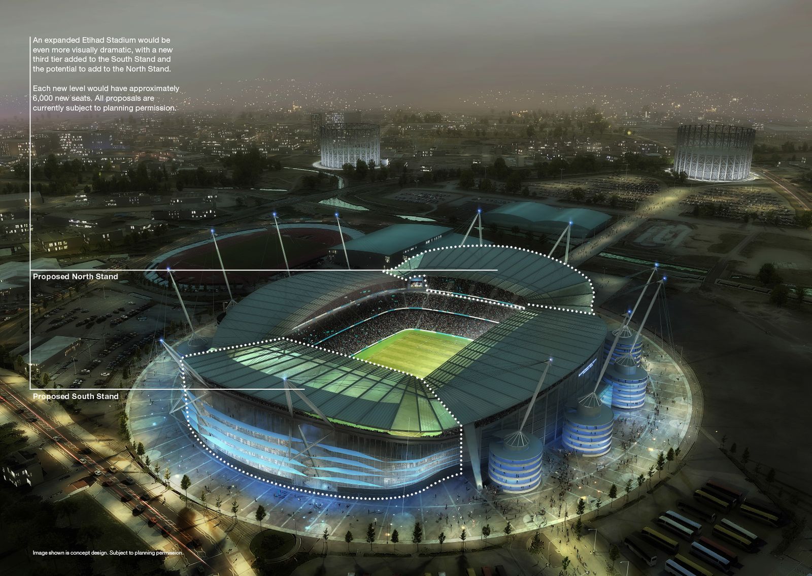 Design Etihad Stadium