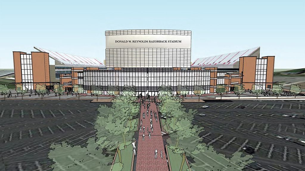 Design Razorback Stadium