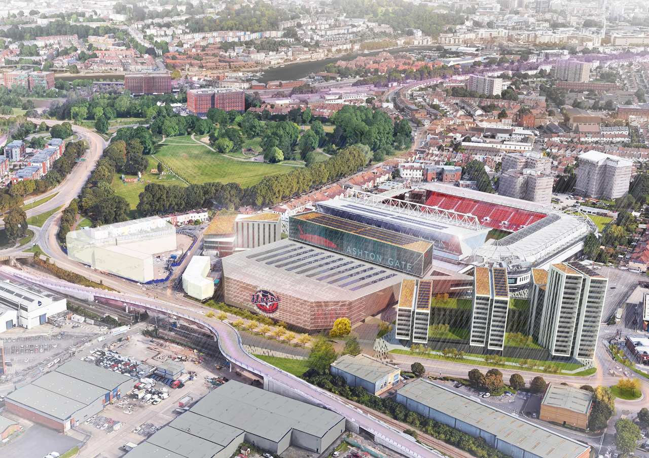 Expansion Plans For Ashton Gate Stadium in Bristol