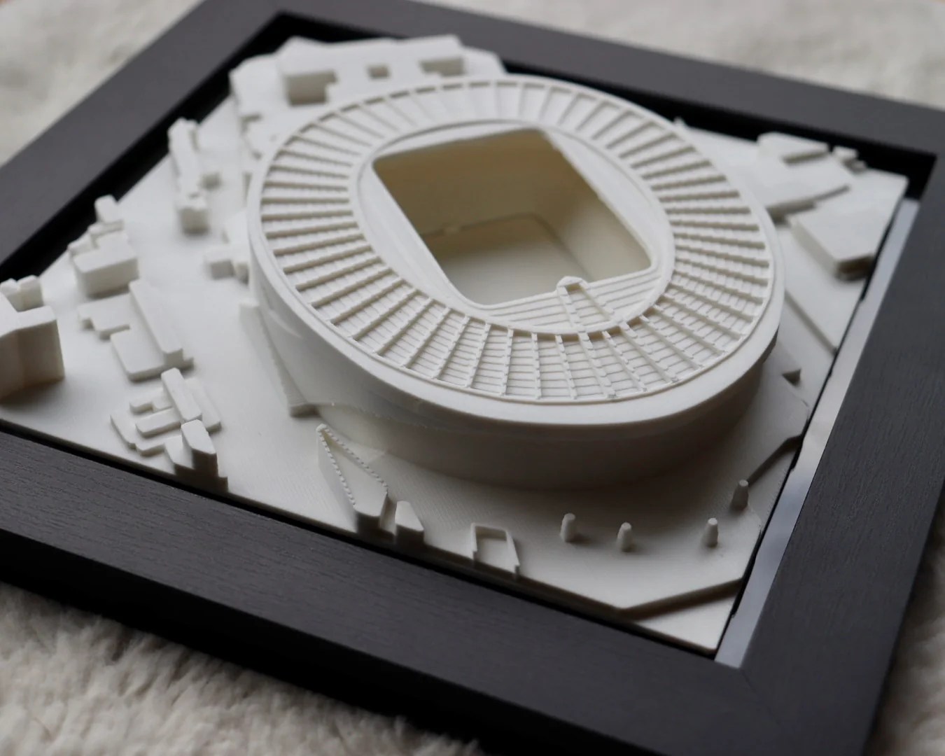 Tottenham Hotspur N17 Spurs Stadium 3D Wall Art Print StadiFRAMES