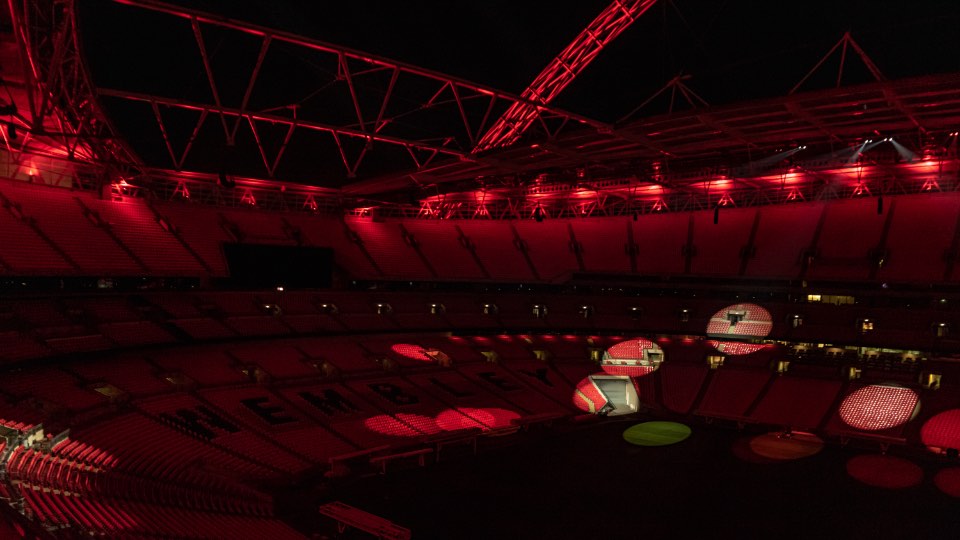 Wembley Stadium Lights Stadium FX