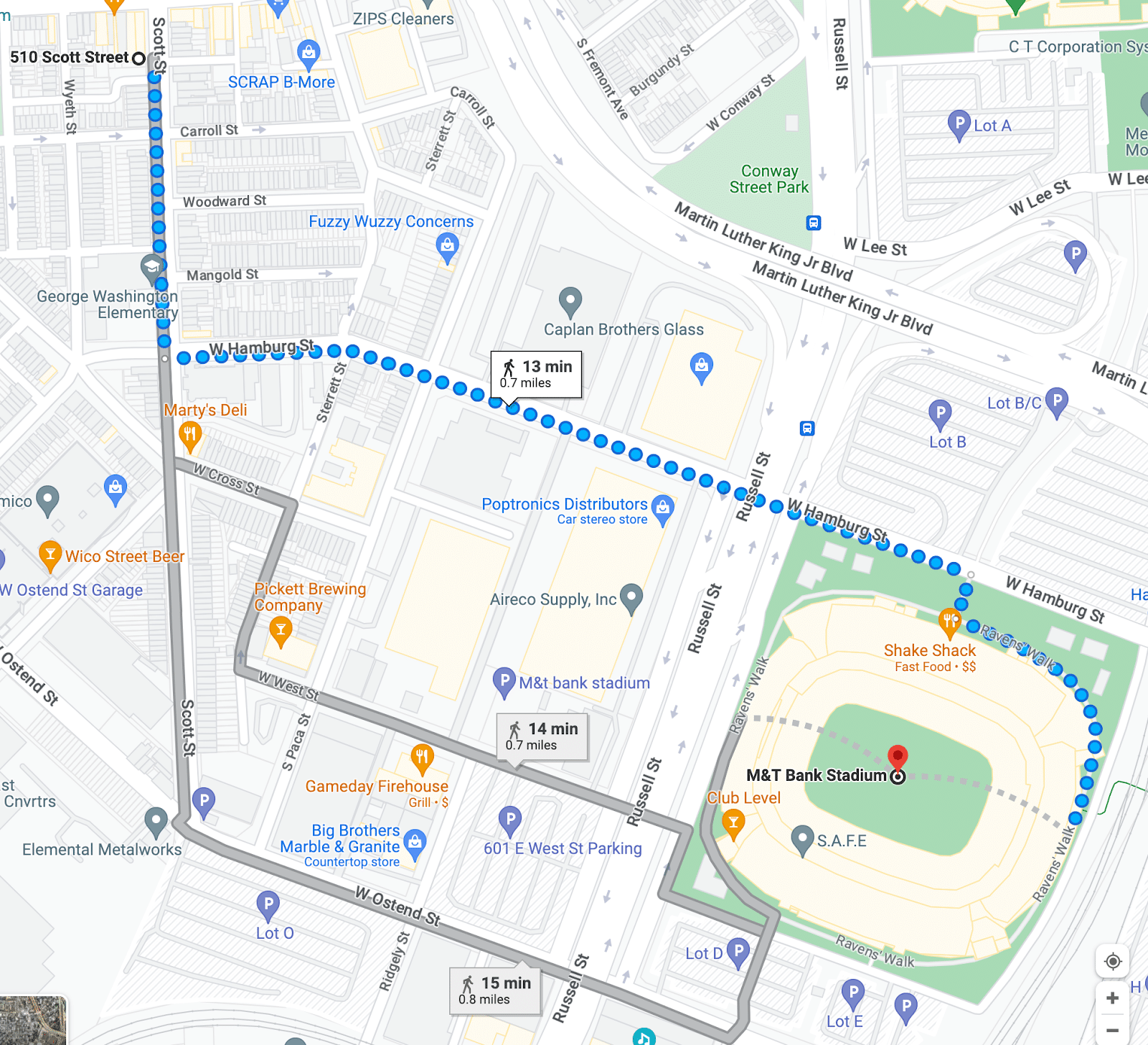 M&T Bank Stadium Parking Tips Guide in Baltimore [ 2024 ]