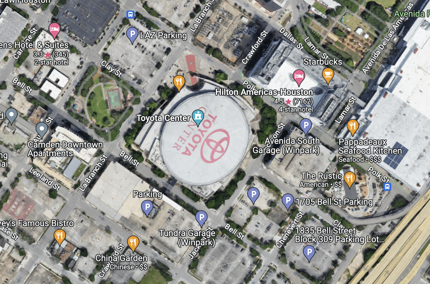 [FREE 2024 GUIDE] Toyota Center Parking Tips in Houston