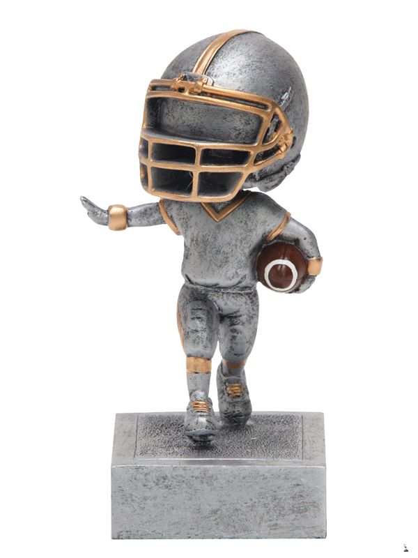 Bobblehead Football Resin 52500GS Stadium Trophy