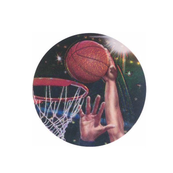 Basketball Holographic Mylar 7103 Stadium Trophy