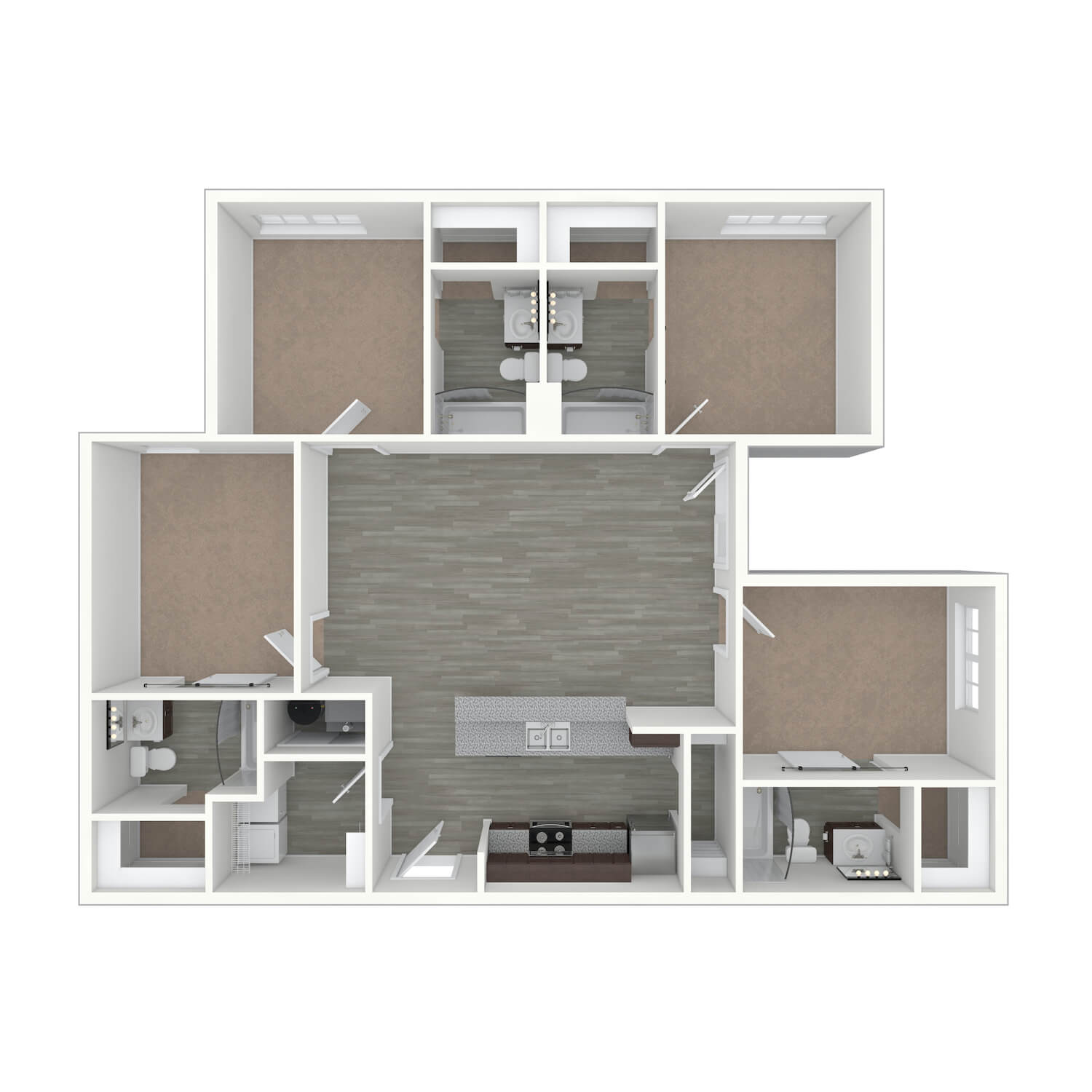 Student Apartments Ames, Iowa Floor Plans Stadium View