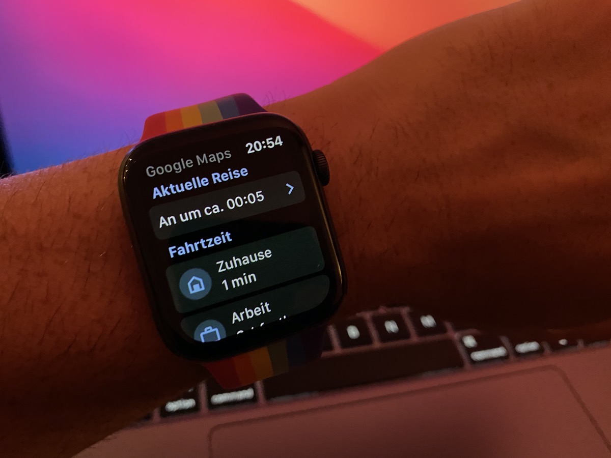 Google Maps für die Apple Watch ist da