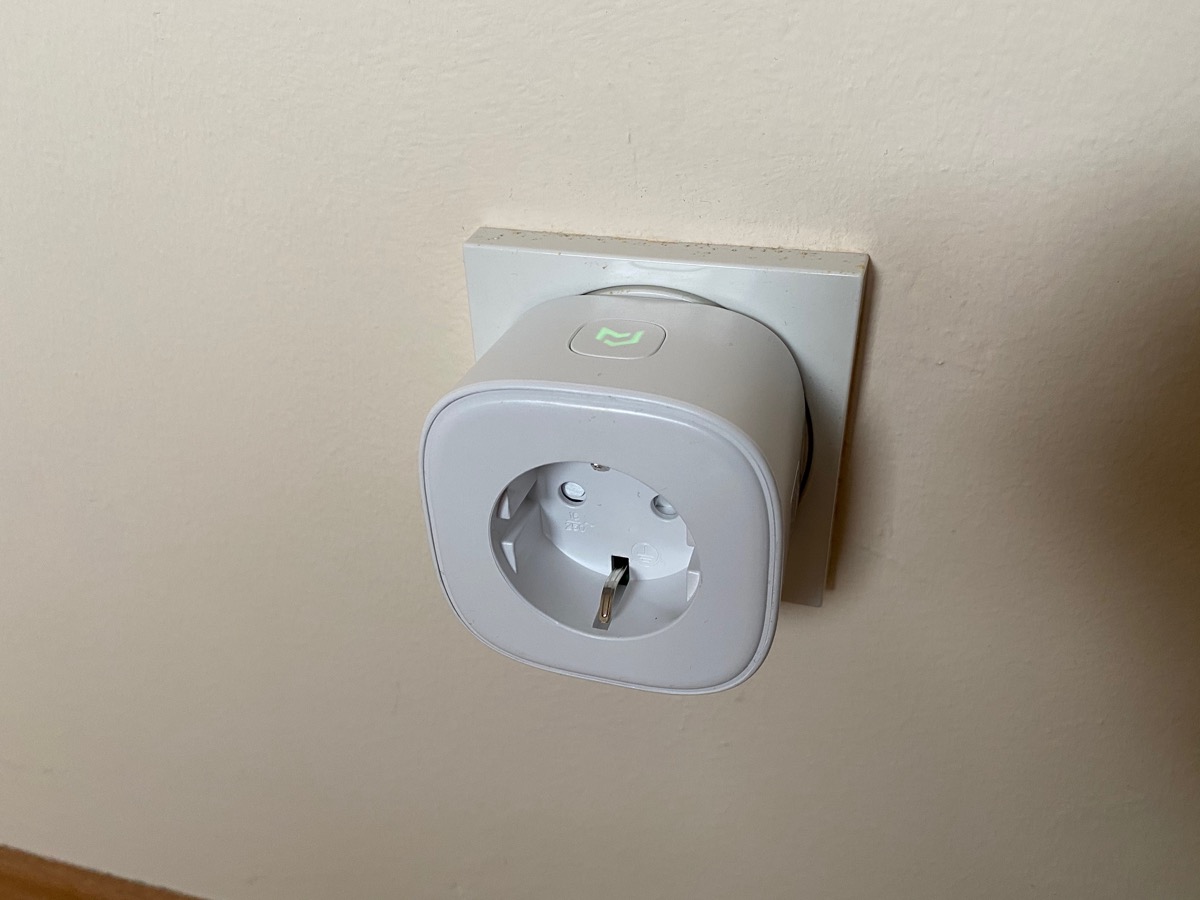meross: HomeKit-Steckdose für den Innenraum angeschaut