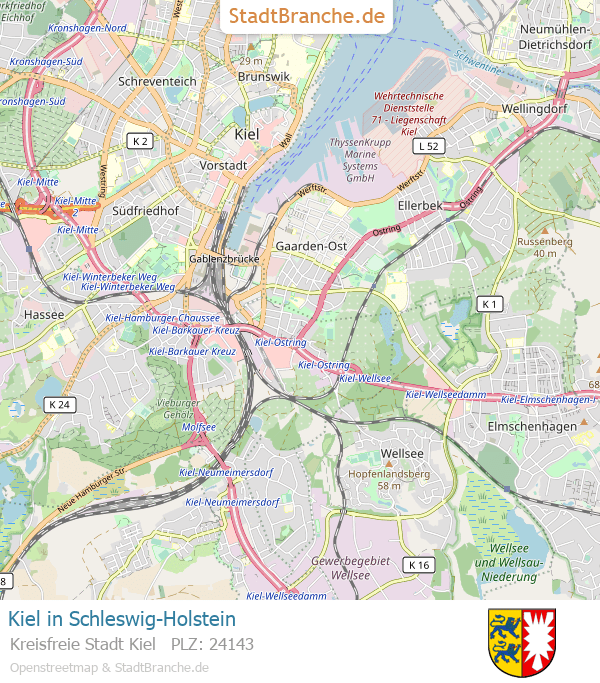 Kiel Kreisfreie Stadt Kiel Schleswig Holstein