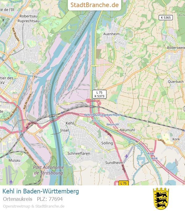 Kehl Karte Die Homepage der Tierärztlichen › Klinik Kehl