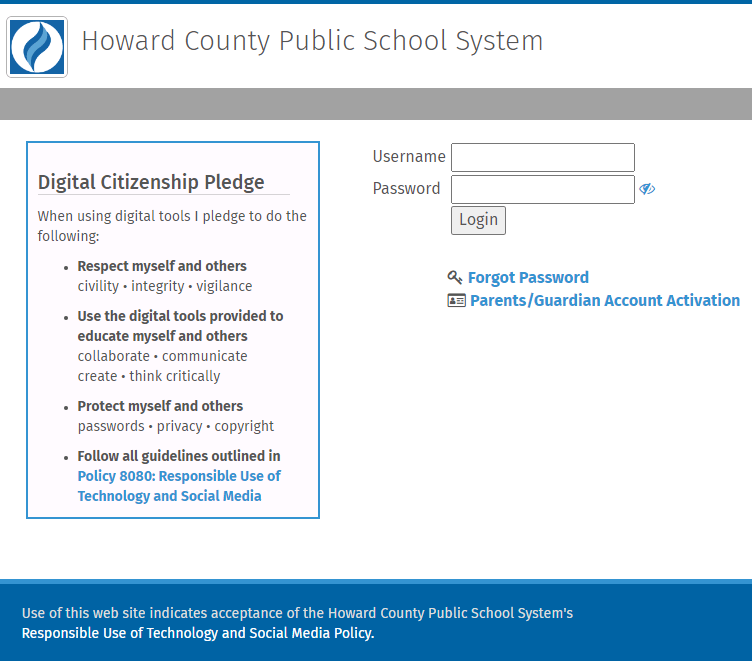 New O365 Login Window Starting Wed., Nov. 1 HCPSS Staff Hub