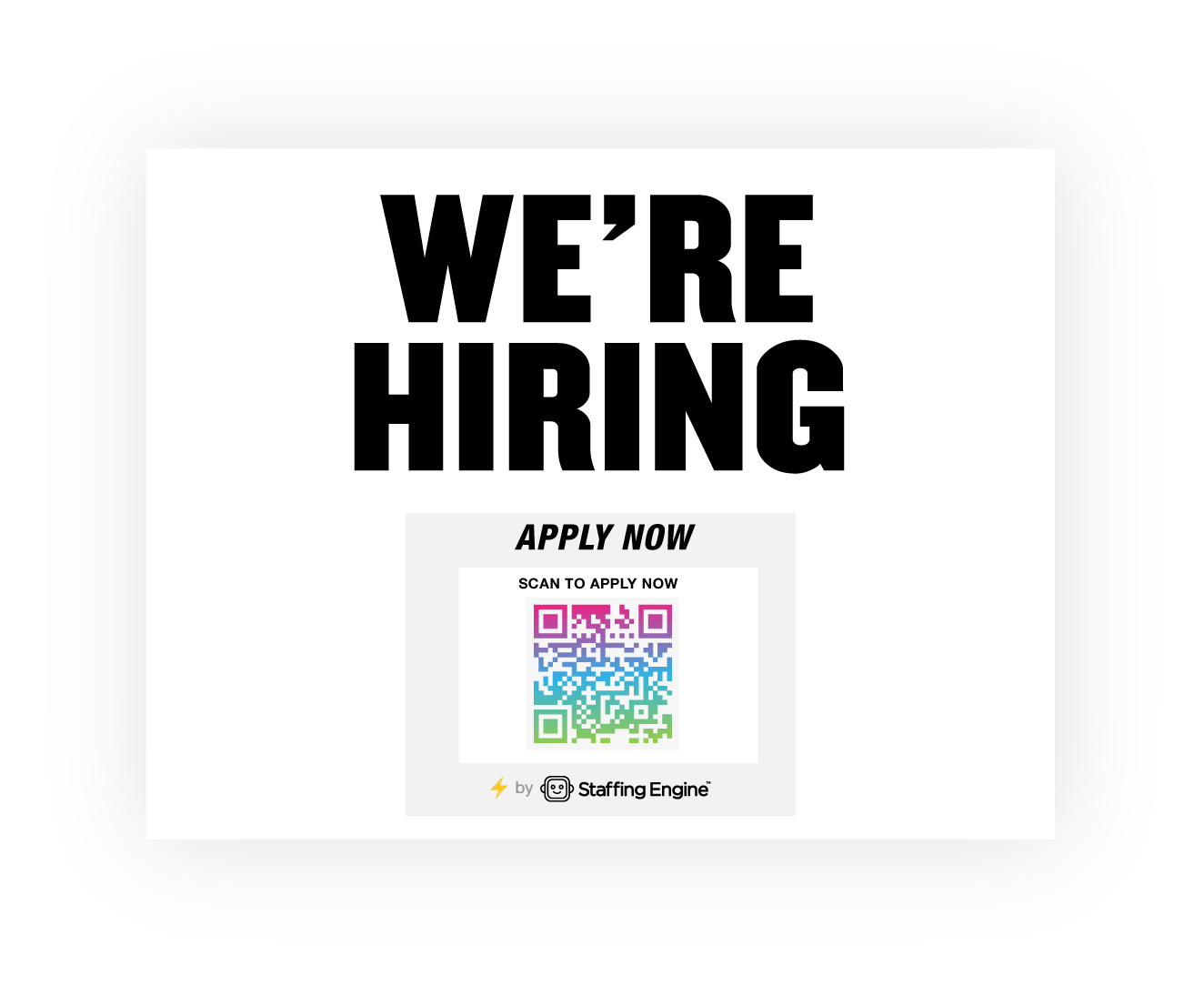 Staffing Engine QR Codes Create Custom QR Codes for Your Staffing Firm