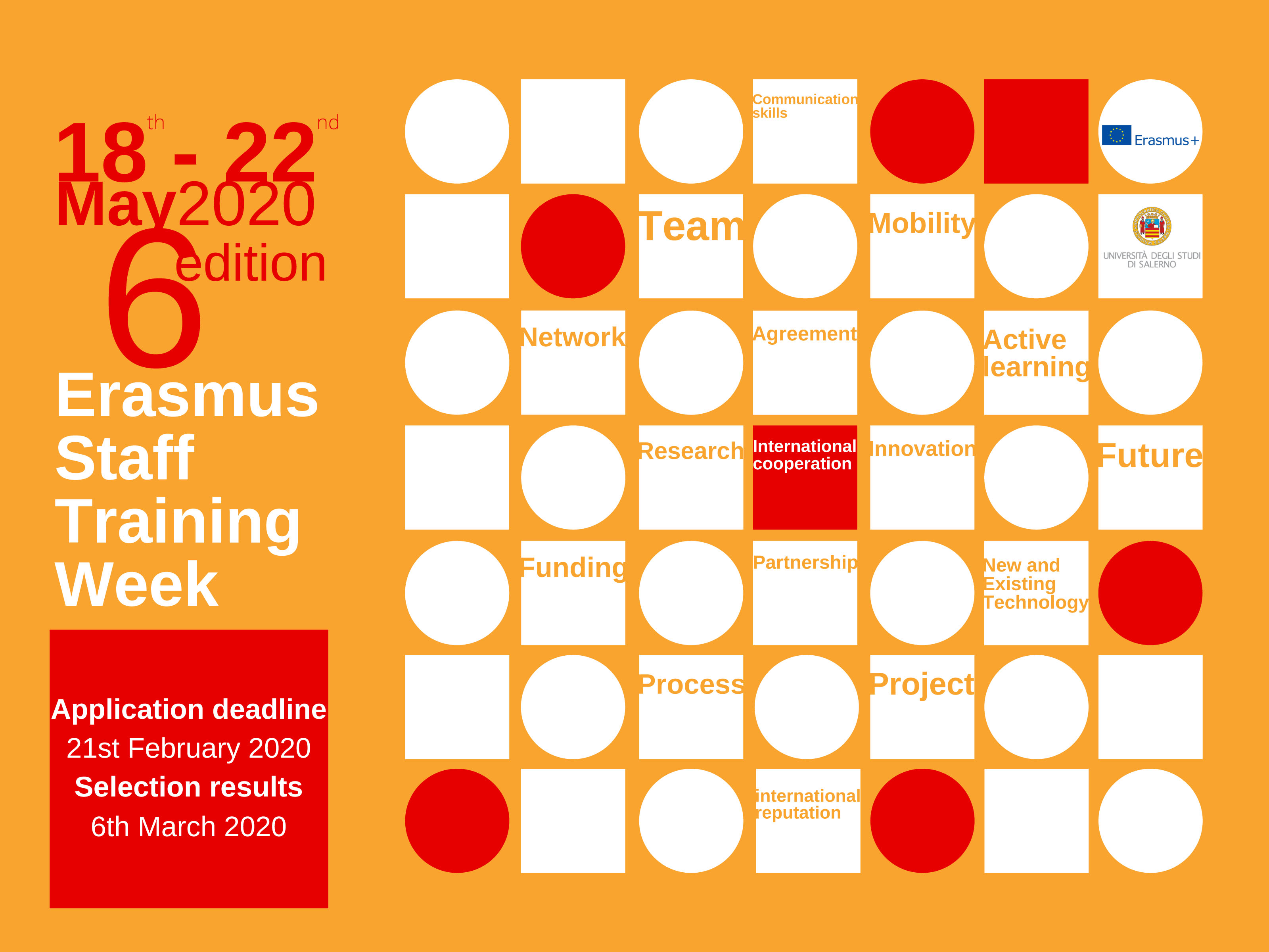 International Staff Training Week 6th edition IMOTION