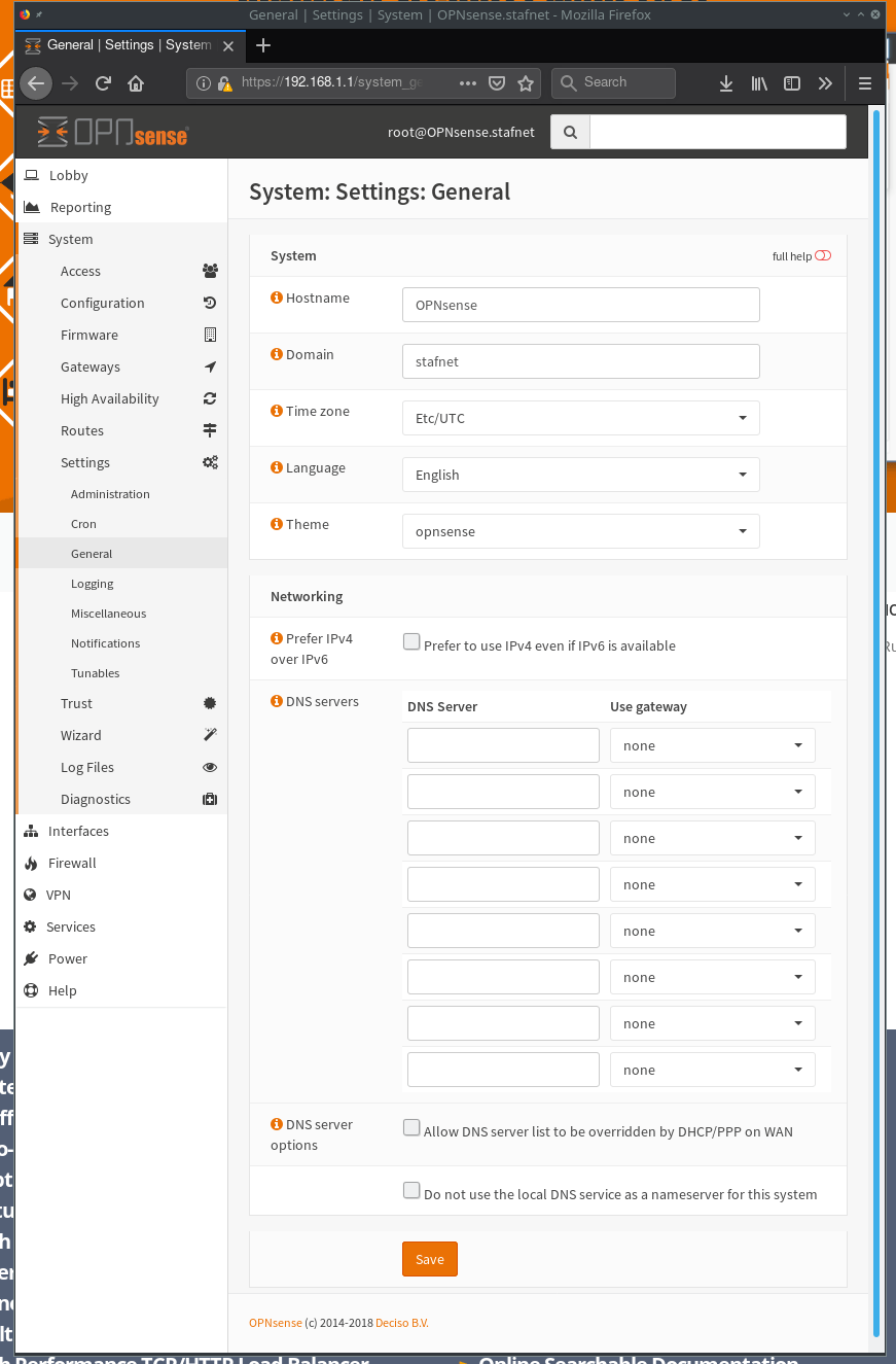 How to configure DNSoverTLS on OPNsense stafwag Blog