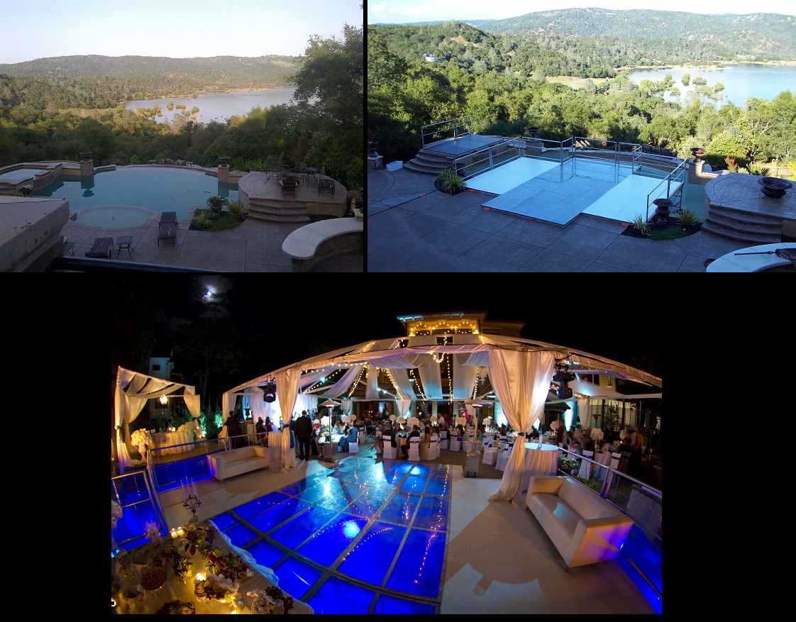 Plexi Glass Clear Acrylic Pool Cover Dancefloors by Stage CMDR