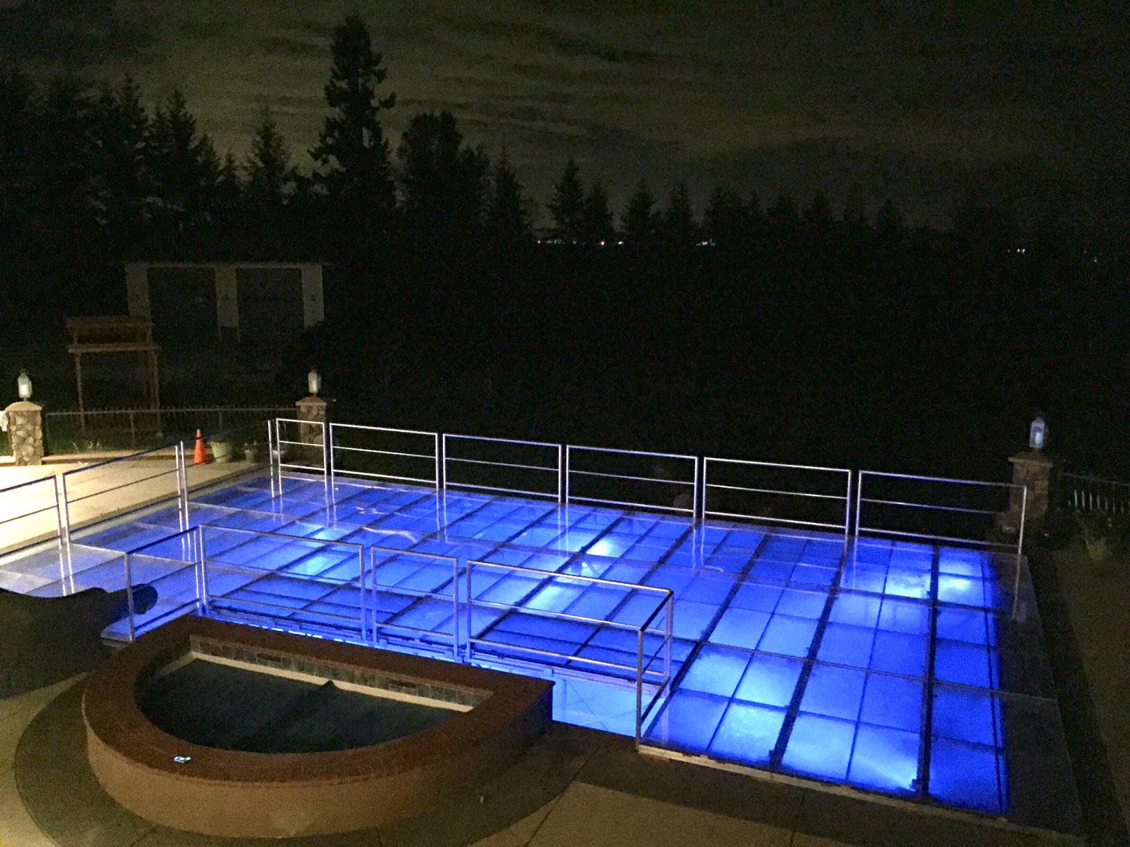 Blog Stage Commander Innovative Dance Floor Pool Covers, On Ground