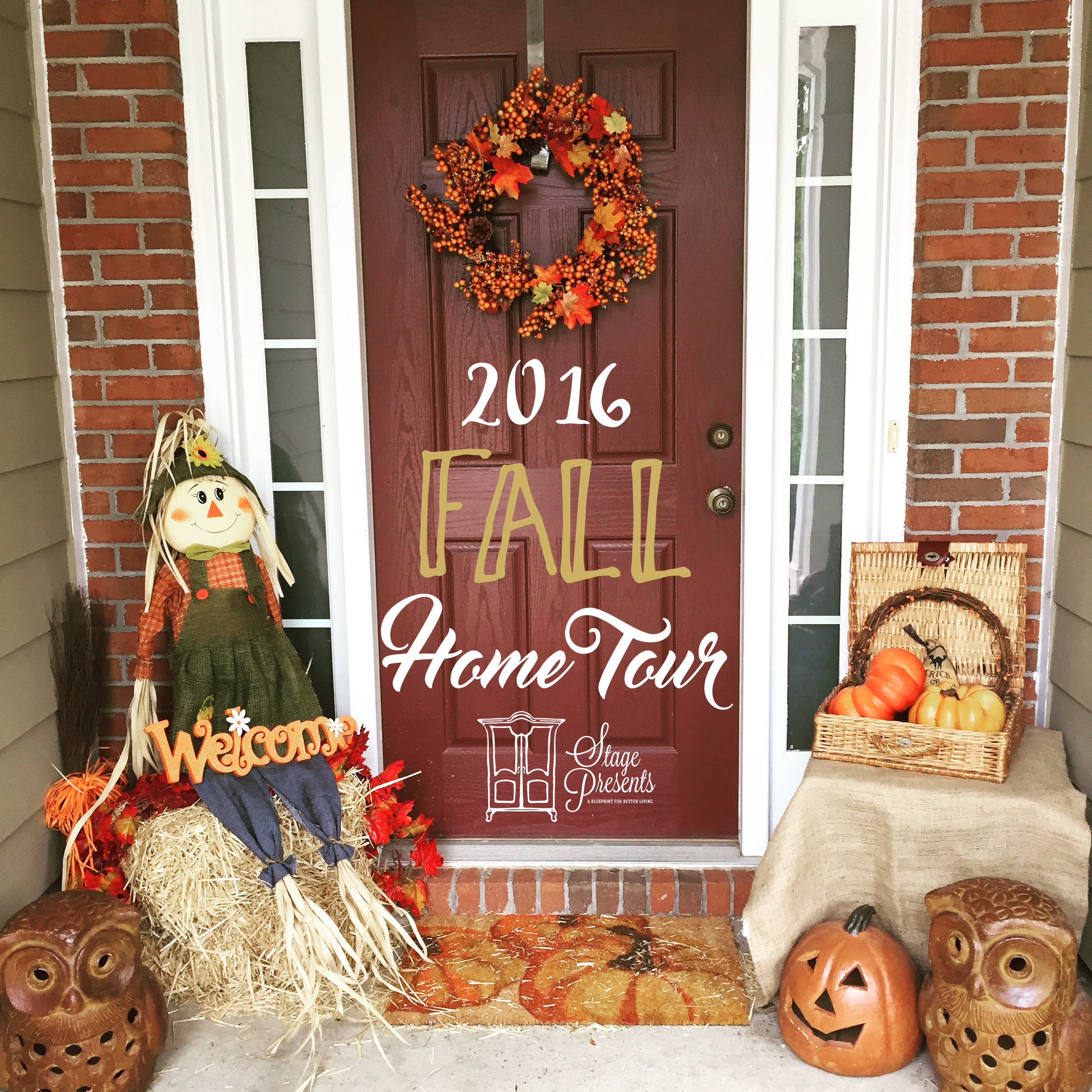 Our 2016 Fall Home Tour Stage Presents