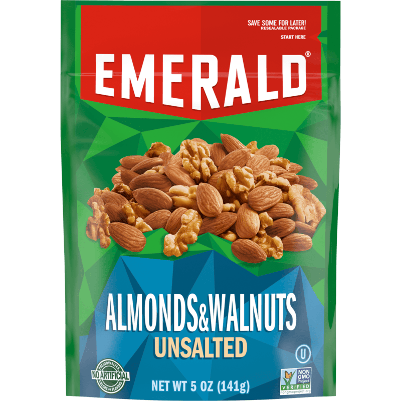 Natural Almonds & Walnuts Emerald Nuts