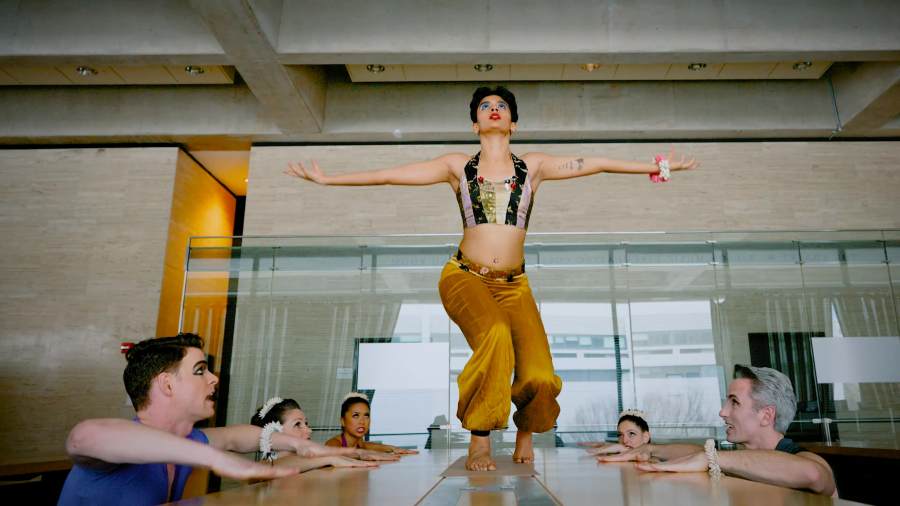 Video Performance L'Orient by Kamala Sankaram and Preeti Vasudevan