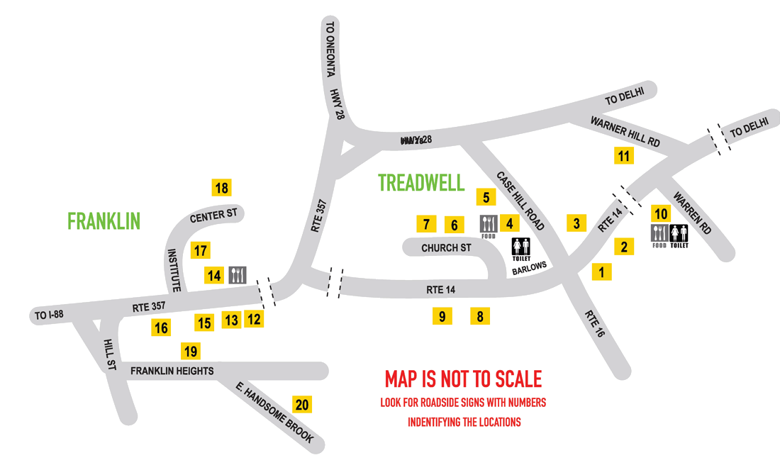 Stagecoach Venue Map