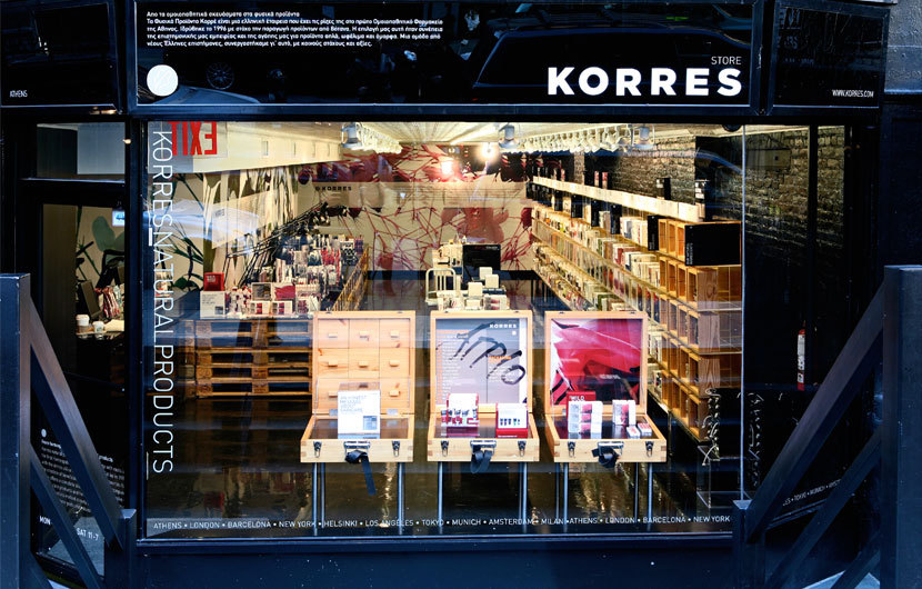 KORRES BROOKLYN STORE \ Stage Design Office