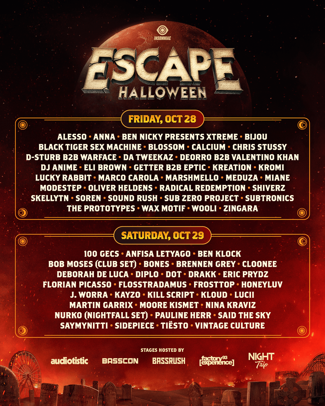 Escape 2022 Weekend Guide Stage Hoppers