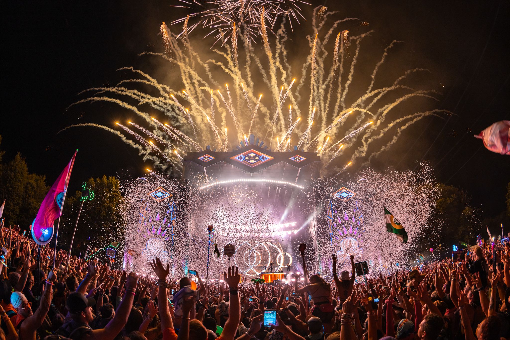 Electric Forest 2023 Most Performances Stage Hoppers