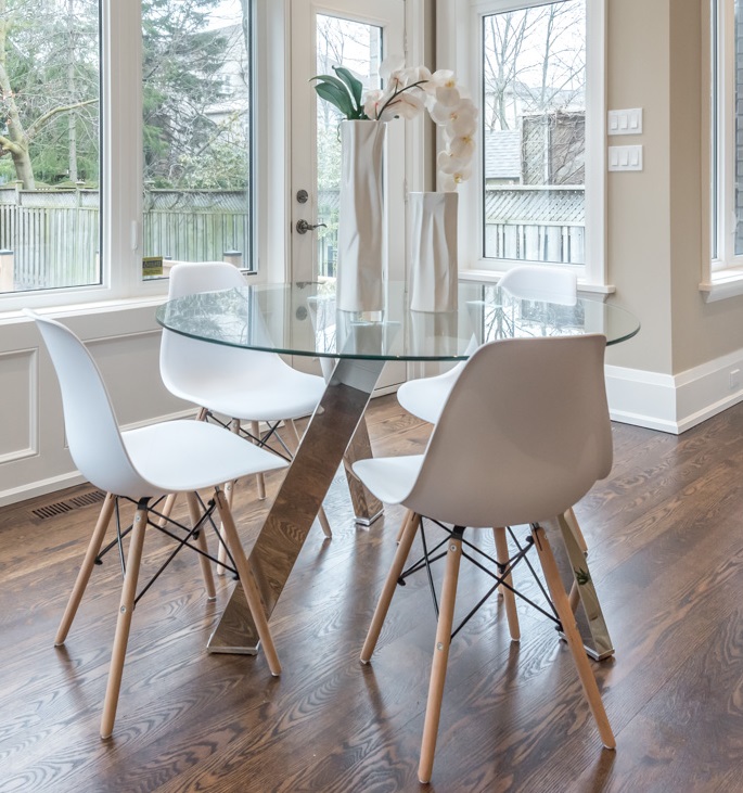 Dining Table Rental for Home Staging by Stagers Source in Toronto