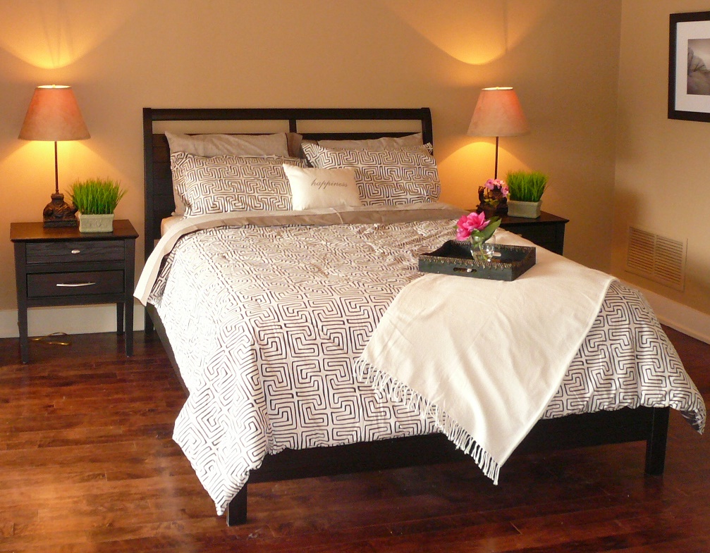 Leons Nightstand Toronto Furniture Rental for Home Staging by Stagers Source