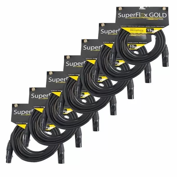 Stage Sound Mic Cable Bundles Stage Sound