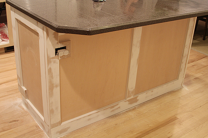 HOW TO ADD MOULDING TO A KITCHEN ISLAND Stagg Design